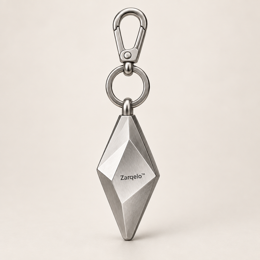 Zarqelo™ Geometric Metal Bag Charm hero