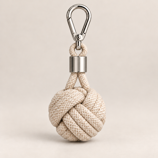 Zareqlo™ Woven Knot Bag Charm hero