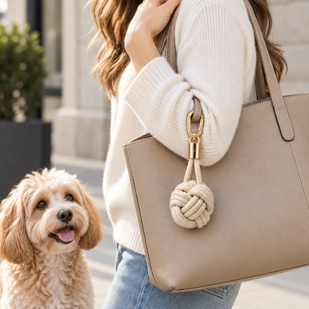 Zarqelo™ Woven Knot Bag Charm main image 04