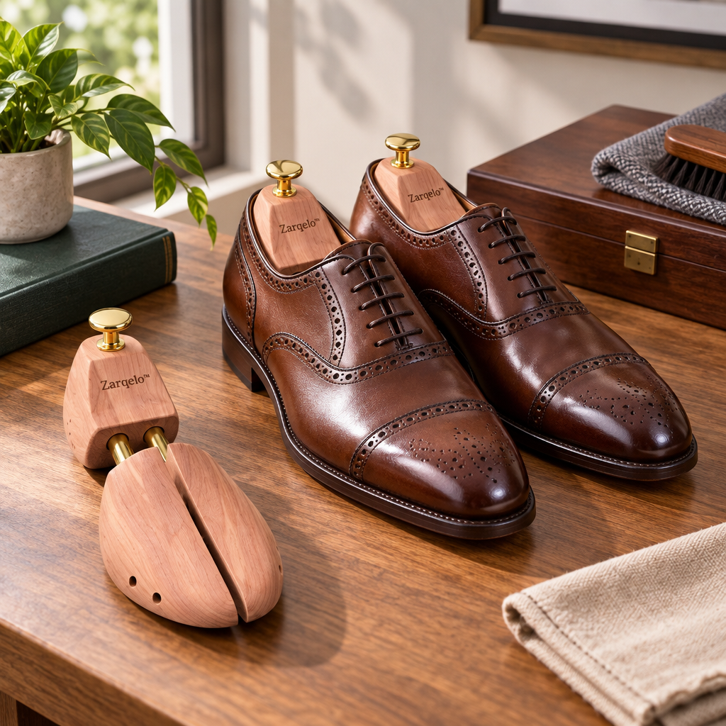 Zarqelo™ Adjustable Solid Wood Shoe Tree main image 02