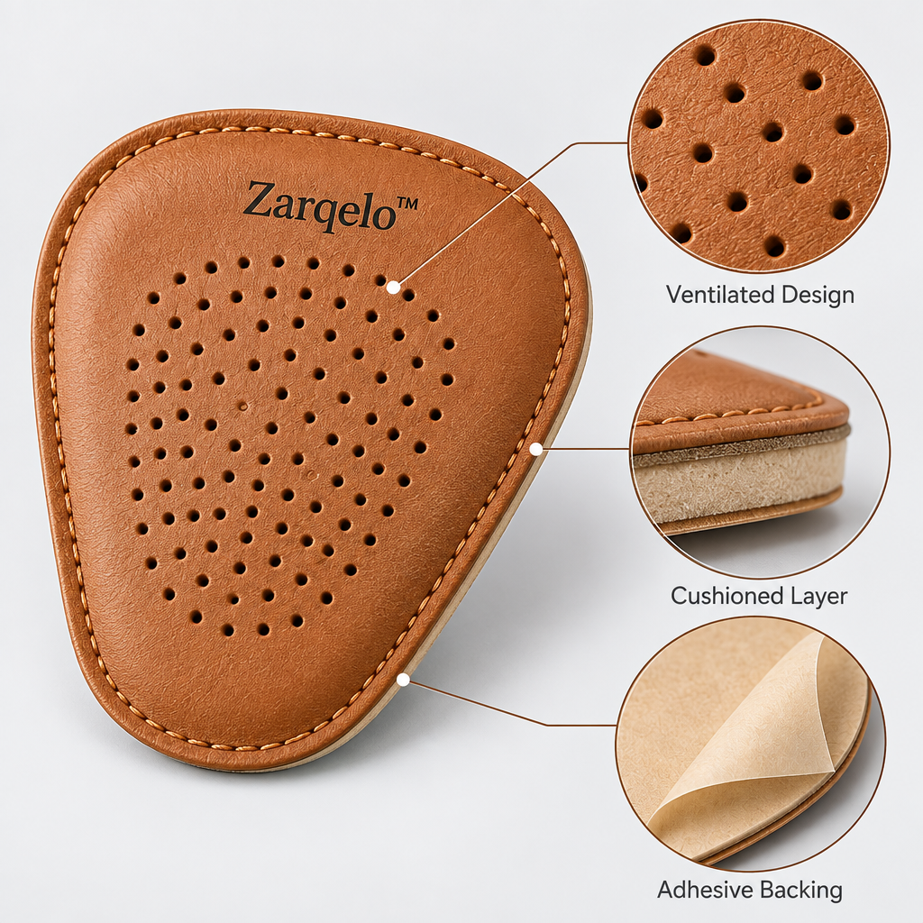 Zarqelo™ Leather Comfort Heel Pad main image 03