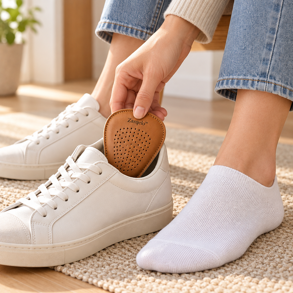 Zarqelo™ Leather Comfort Heel Pad main image 04