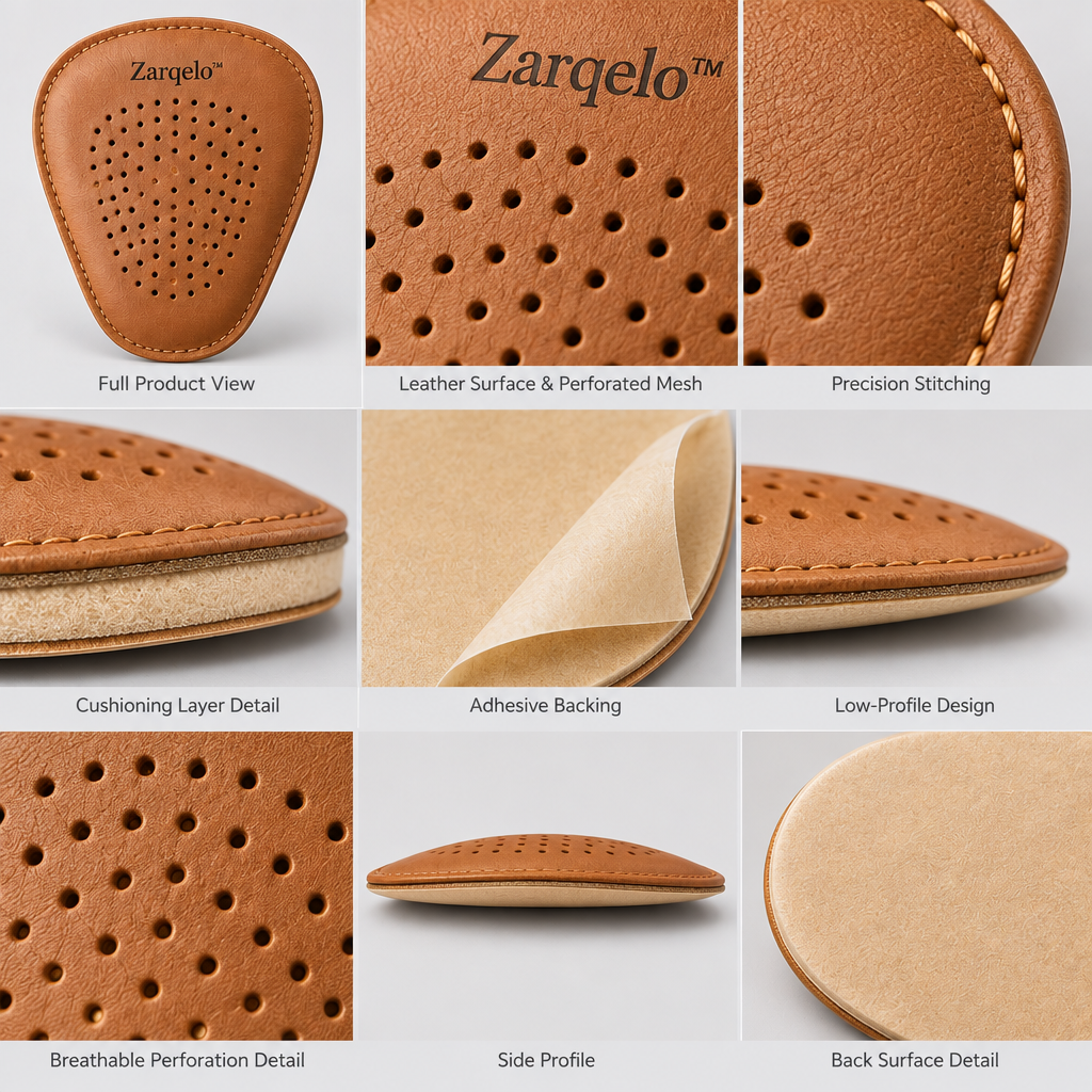 Zarqelo™ Leather Comfort Heel Pad main image 06
