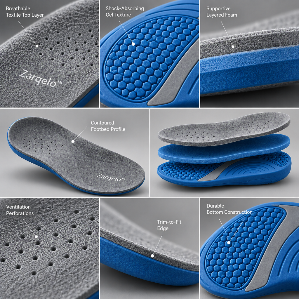 Zarqelo™ High-Resilience Cushion Insoles main image 06
