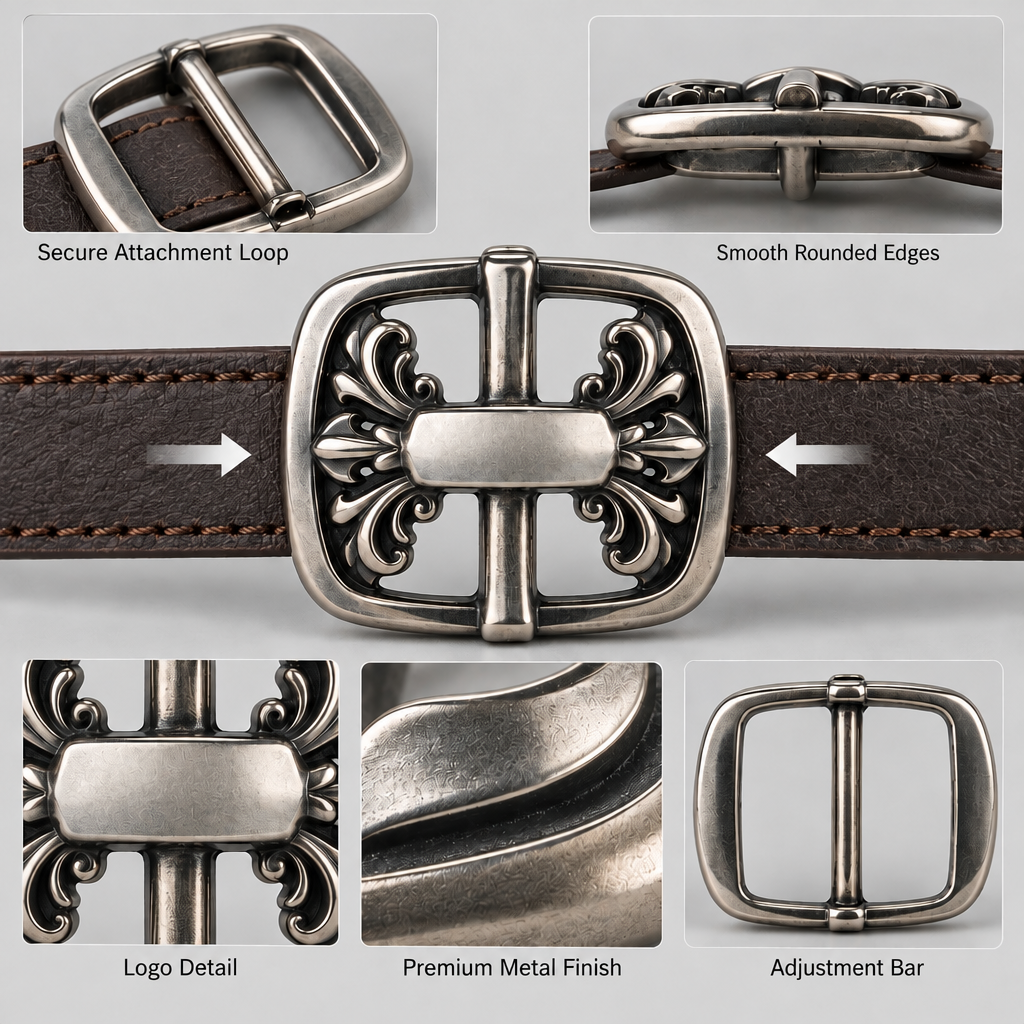 Zareqlo™ Metal Decorative Shoe Buckle main image 03
