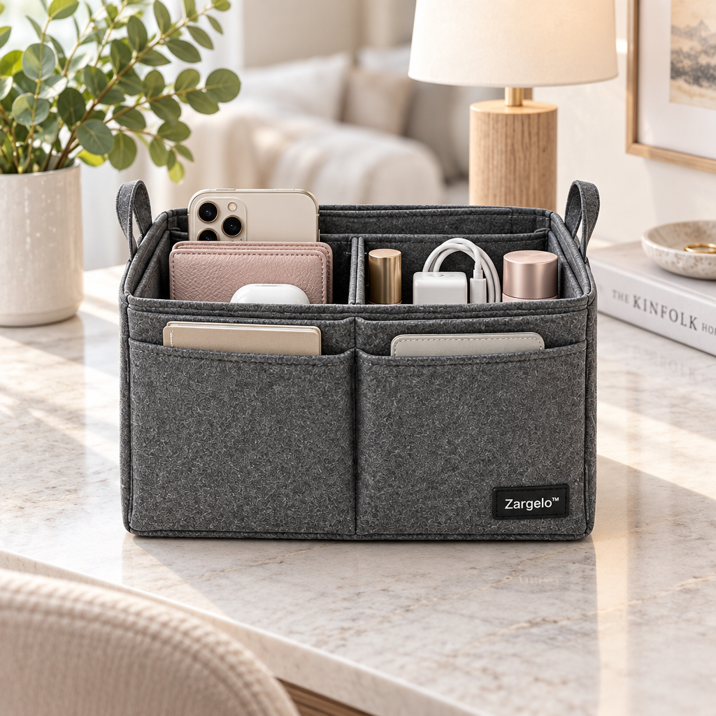 Zarqelo™ Adjustable Bag Organizer Insert main image 02