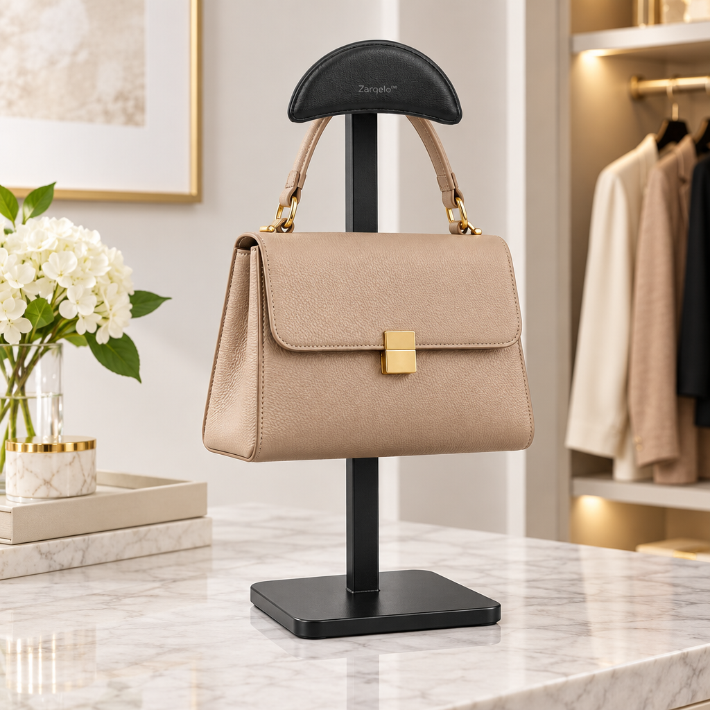 Zarqelo™ Upright Handbag Storage Stand main image 02