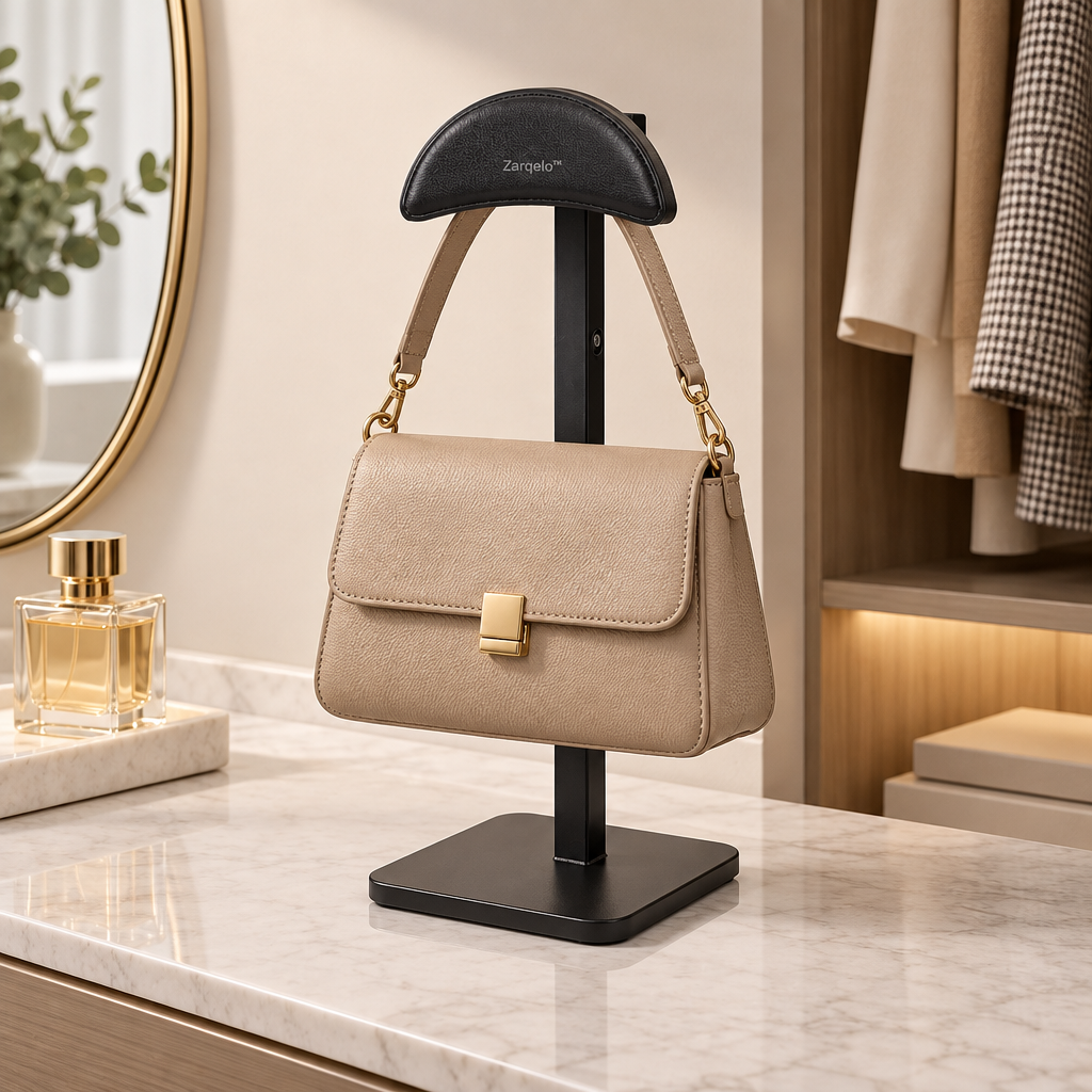 Zarqelo™ Upright Handbag Storage Stand main image 05